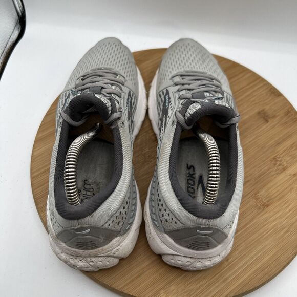 Brooks Adrenaline 21 Women's Size 8.5 B Shoes Running Gray Sneakers Blue White - Picture 5 of 8